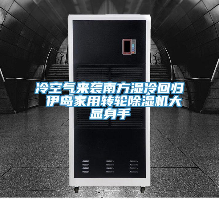 冷空氣來襲南方濕冷回歸 伊島家用轉輪除濕機大顯身手