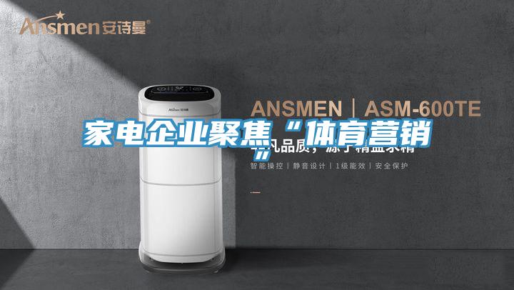 家電企業(yè)聚焦“體育營(yíng)銷”