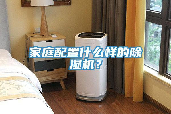 家庭配置什么樣的除濕機？