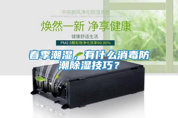 春季潮濕，有什么消毒防潮除濕技巧？