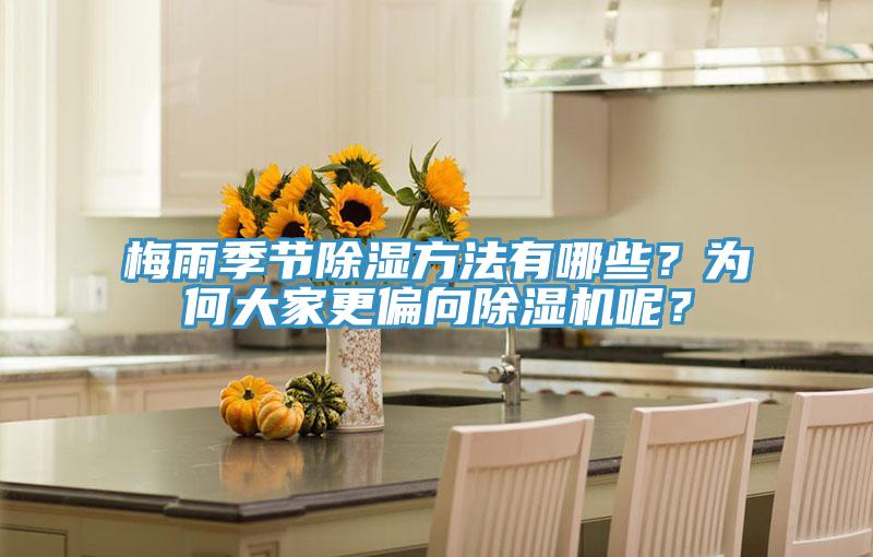梅雨季節除濕方法有哪些？為何大家更偏向除濕機呢？
