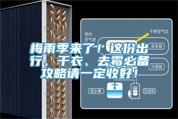 梅雨季來(lái)了！這份出行、干衣、去霉必備攻略請(qǐng)一定收好！