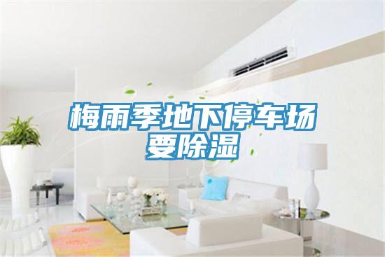 梅雨季地下停車場(chǎng)要除濕