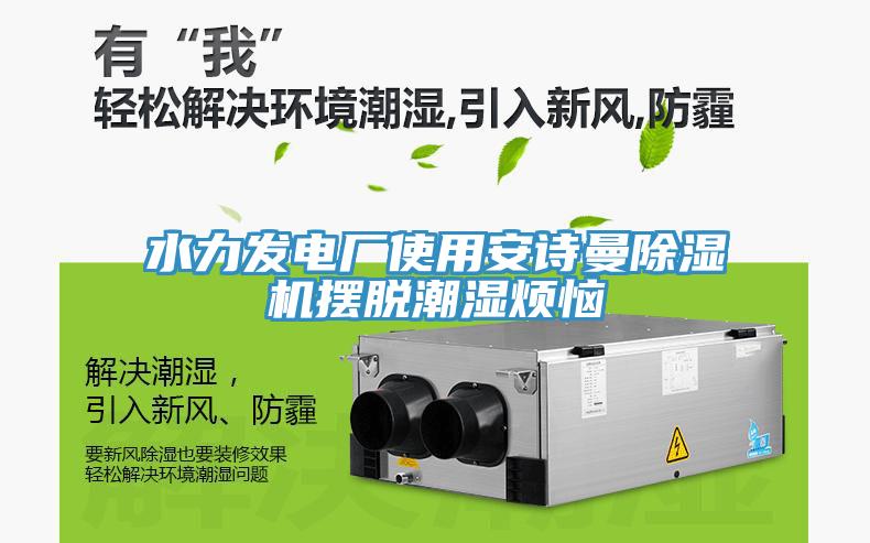 水力發電廠使用安詩曼除濕機擺脫潮濕煩惱