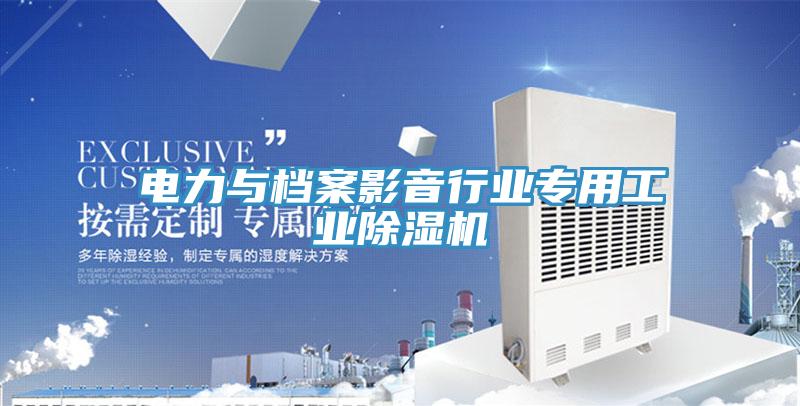 電力與檔案影音行業專用工業除濕機