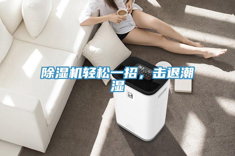除濕機輕松一招,擊退潮濕