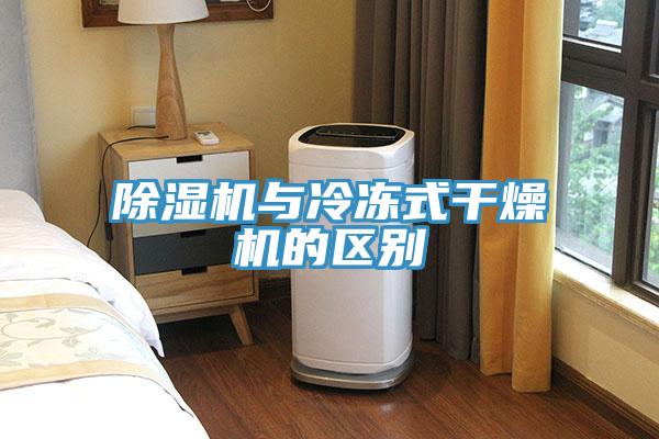 除濕機與冷凍式干燥機的區別