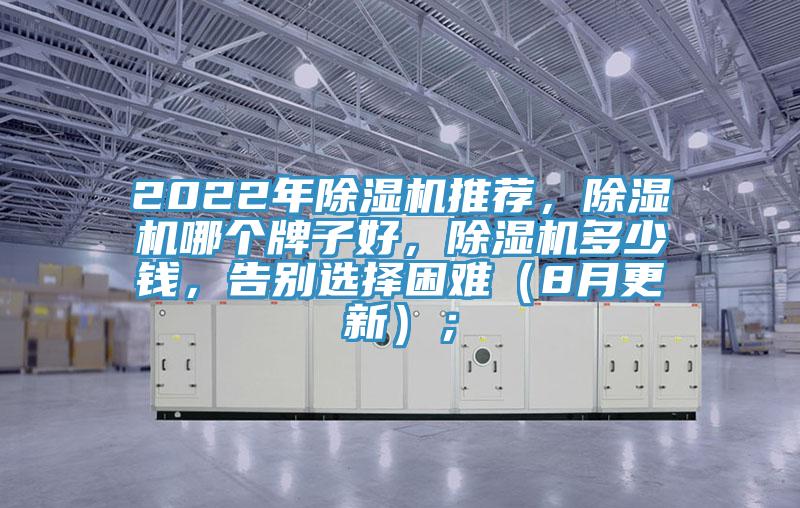 2022年除濕機推薦，除濕機哪個牌子好，除濕機多少錢，告別選擇困難（8月更新）；